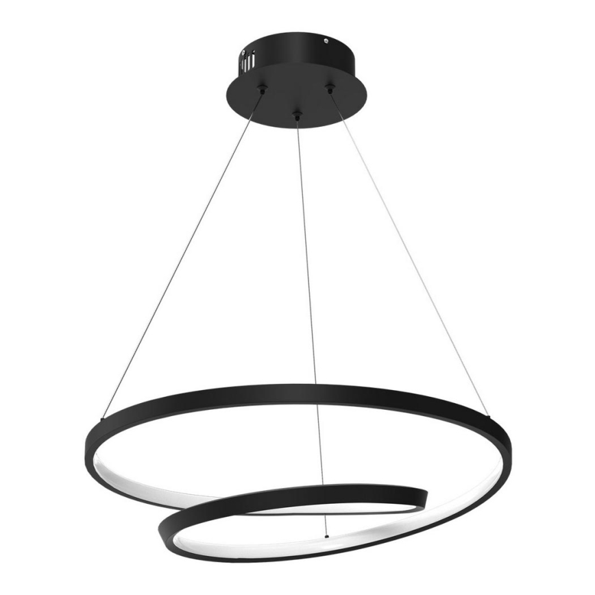 LED Żyrandol na lince LUCERO LED/48W/230V czarny