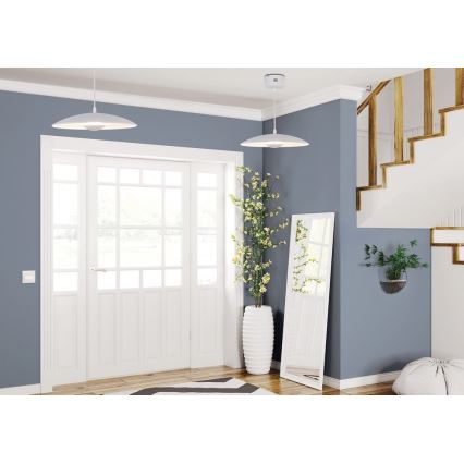 LED Żyrandol na lince LUND LED/10W/230V biały