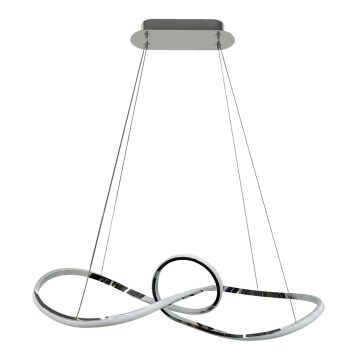LED Żyrandol na lince MARCO LED/42W/230V chrom błyszczący