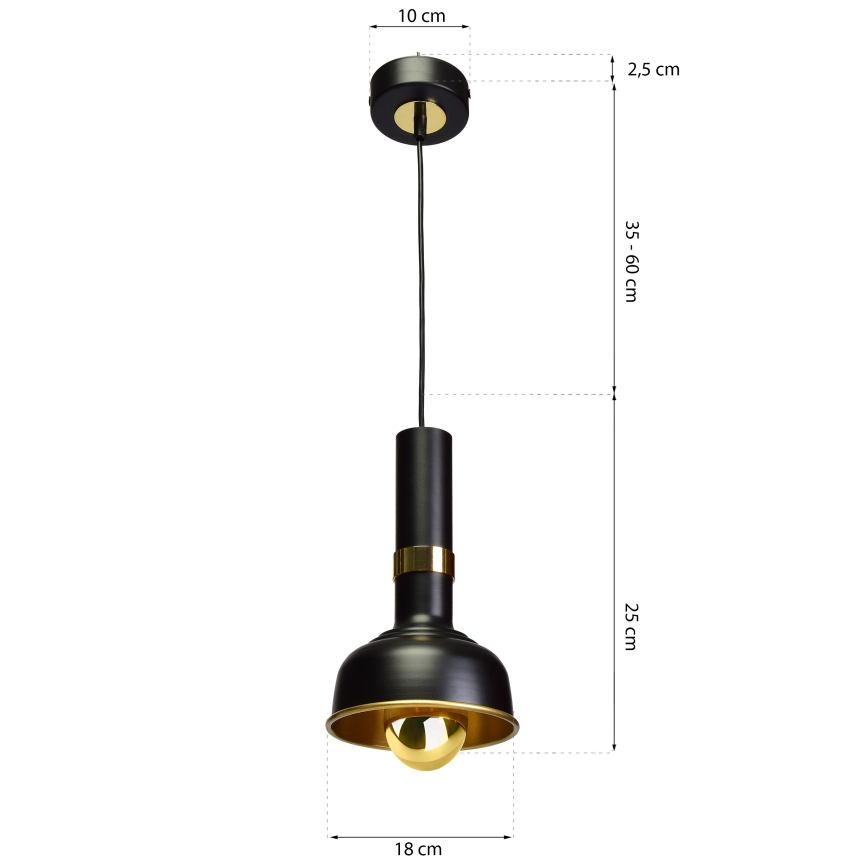 LED Żyrandol na lince MARGO 1xLED/5,5W/230V