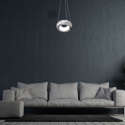 LED Żyrandol na lince MERCURIO 1xLED/12W/230V