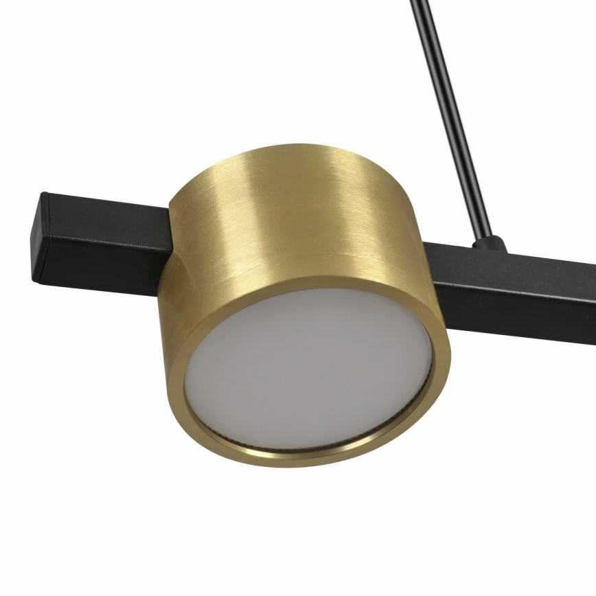 LED Żyrandol na lince MIRELLA 3xGX53/6W/230V złoty/czarny