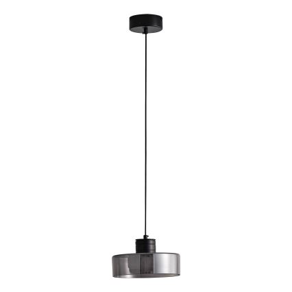 LED Żyrandol na lince NIMBUS LED/8W/230V 3000K czarny/dymny śr. 20 cm