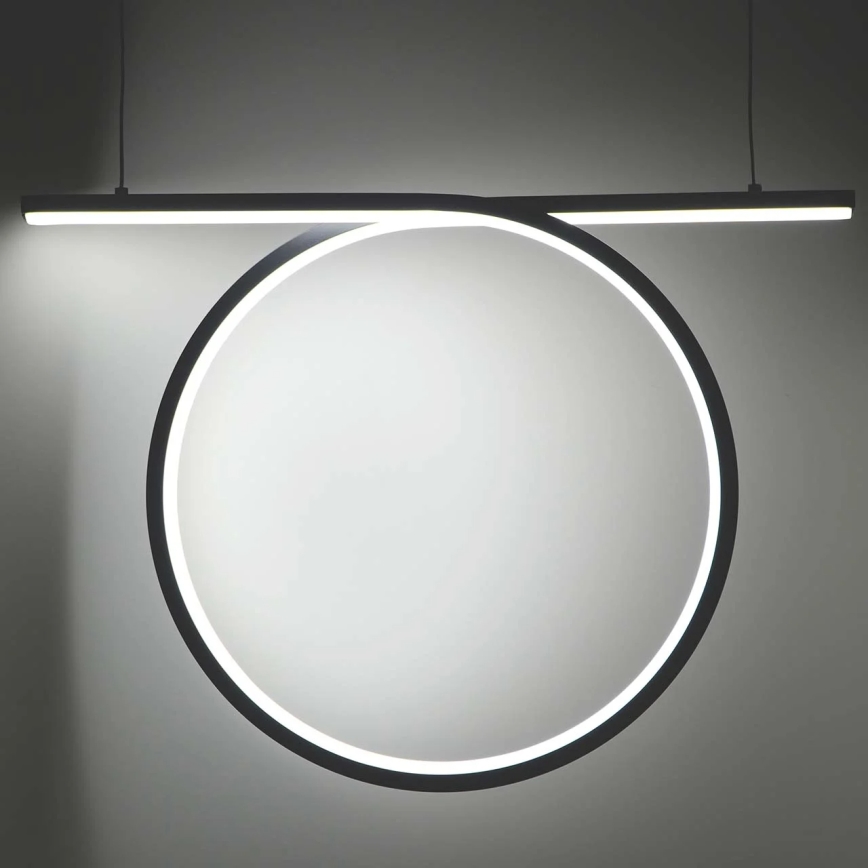 LED żyrandol na lince ODETTA LED/30W/230V 4000K czarny