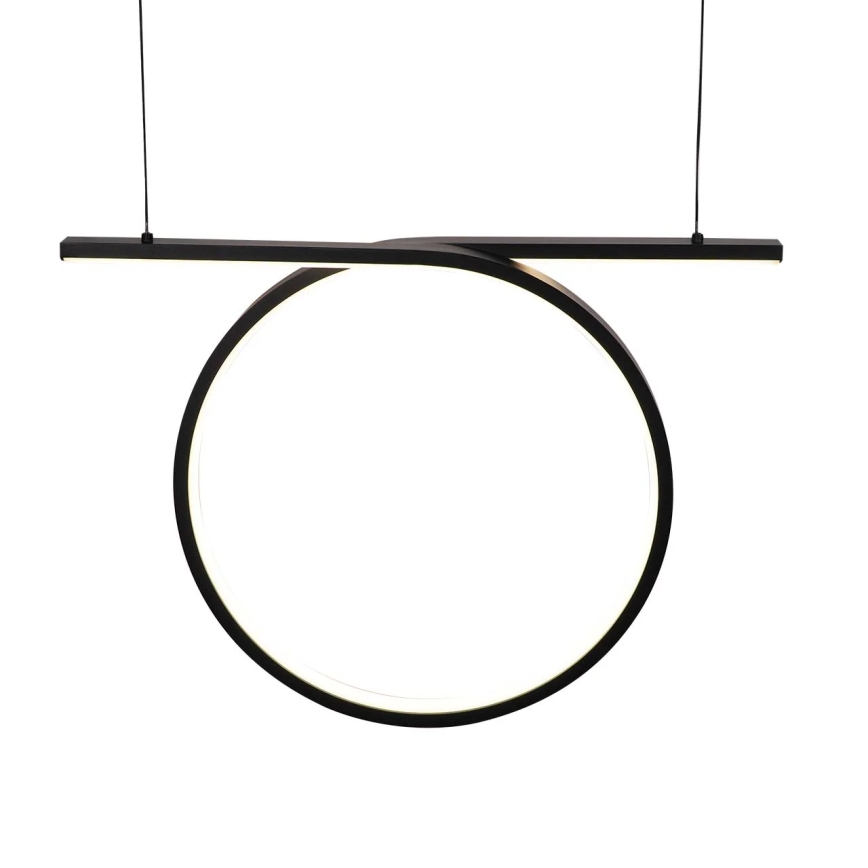 LED żyrandol na lince ODETTA LED/30W/230V 4000K czarny