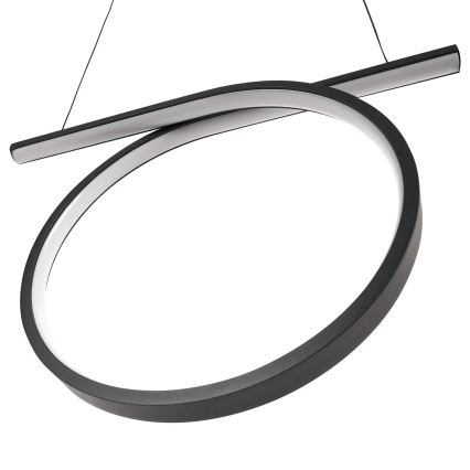 LED żyrandol na lince ODETTA LED/30W/230V 4000K czarny