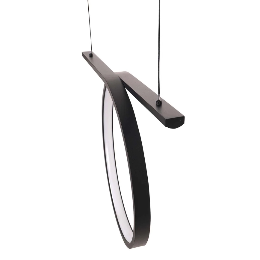 LED żyrandol na lince ODETTA LED/30W/230V 4000K czarny