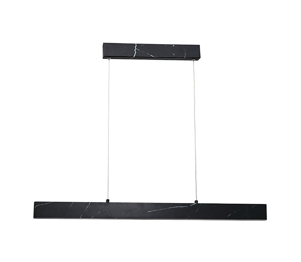 LED Żyrandol na lince PIERCE LED/18W/230V czarny