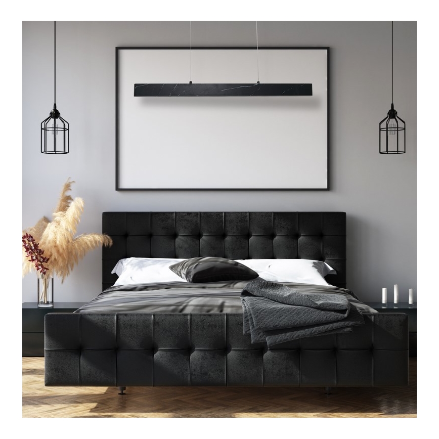 LED Żyrandol na lince PIERCE LED/18W/230V czarny