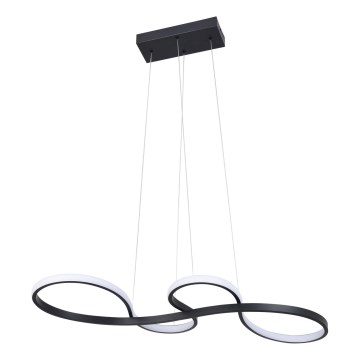 LED Żyrandol na lince SALSA LED/38W/230V 4000K czarny