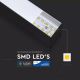 LED Żyrandol na lince SAMSUNG CHIP 1xLED/40W/230V 4000K czarny