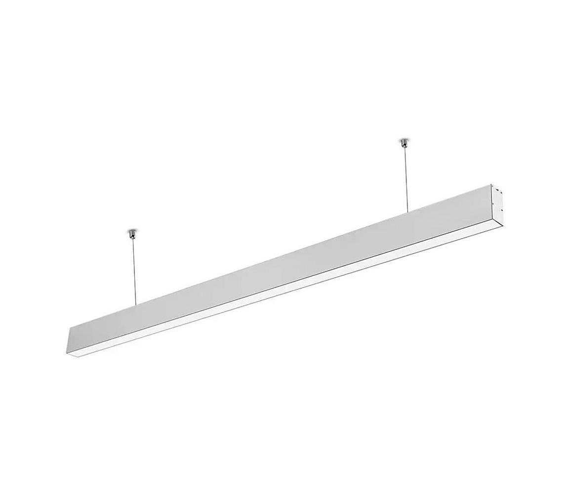 LED Żyrandol na lince SAMSUNG CHIP LED/40W/230V 4000K srebrny