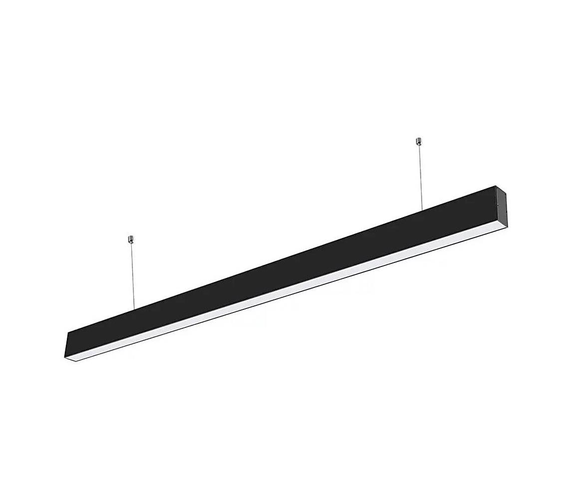 LED Żyrandol na lince SAMSUNG CHIP LED/40W/230V 6400K czarny