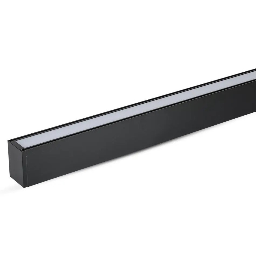 LED Żyrandol na lince SAMSUNG CHIP LED/40W/230V 6400K czarny