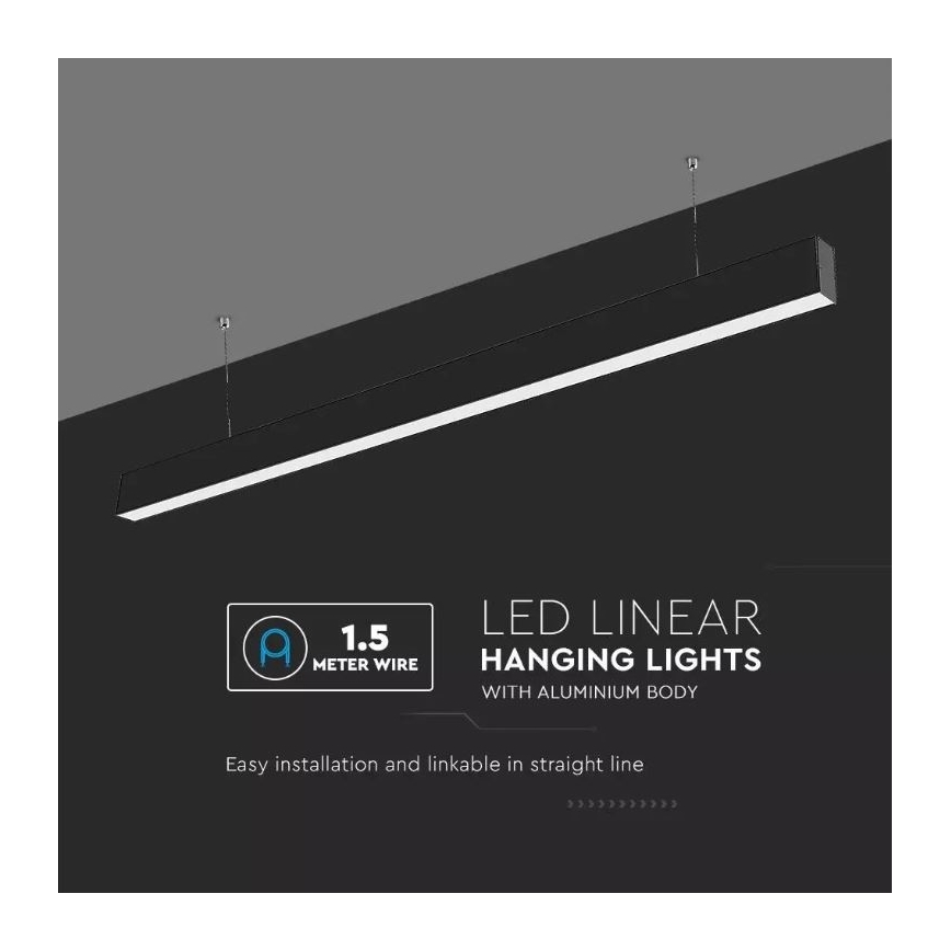 LED Żyrandol na lince SAMSUNG CHIP LED/40W/230V