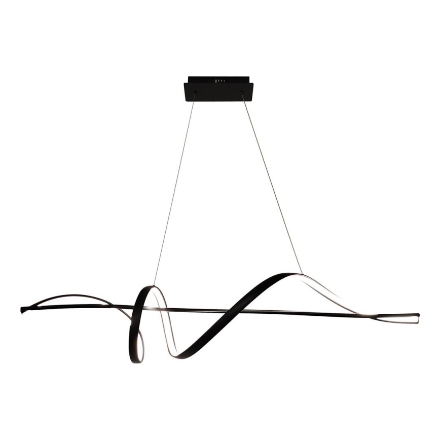 LED Żyrandol na lince SASH LED/36W/230V czarny