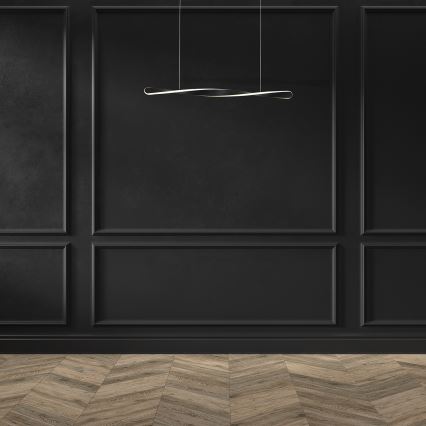 LED Żyrandol na lince SWIRL LED/24W/230V