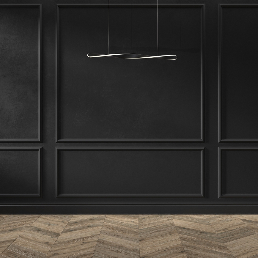 LED Żyrandol na lince SWIRL LED/24W/230V