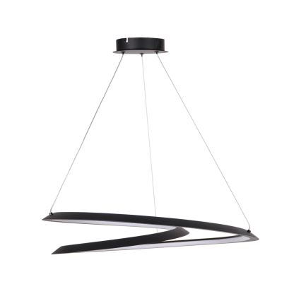 LED Żyrandol na lince TANGO LED/44W/230V 4000K śr. 60 cm czarny
