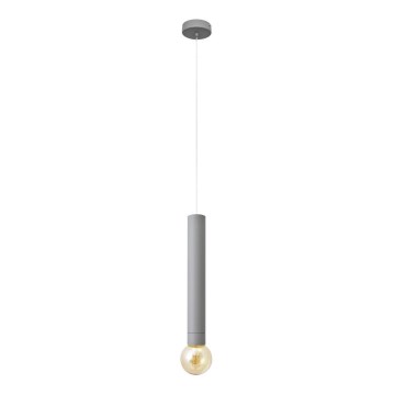LED Żyrandol na lince TUBA 1xGU10/20W/230V szare
