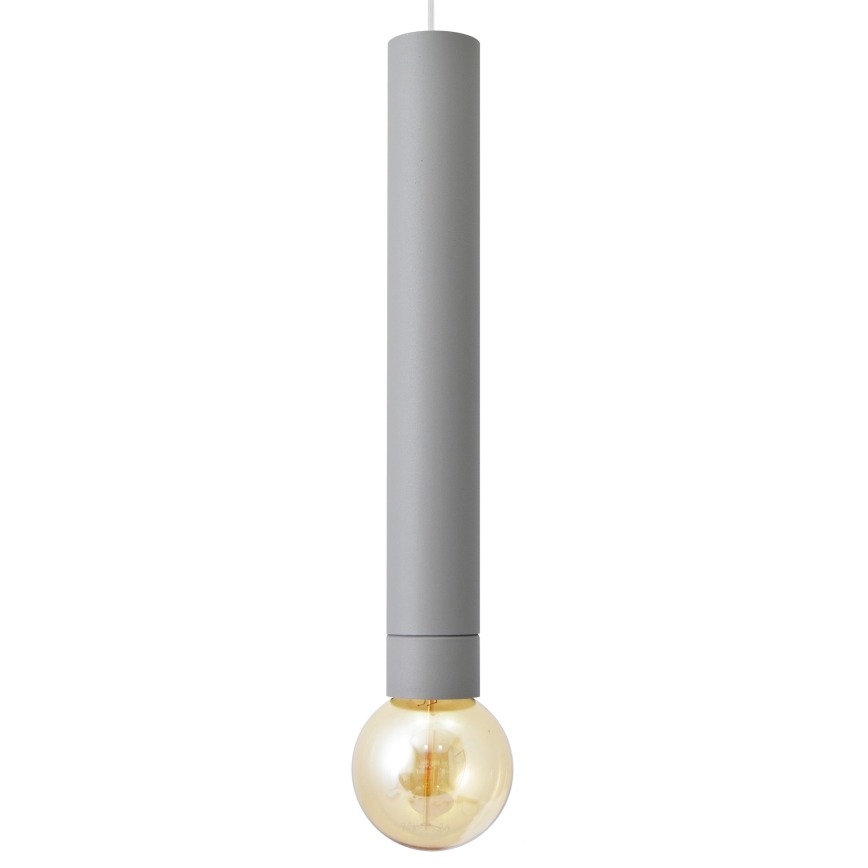 LED Żyrandol na lince TUBA 1xGU10/20W/230V szare