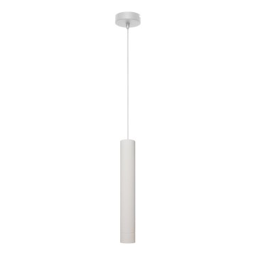 LED Żyrandol na lince TUBA 1xGU10/4,8W/230V biały