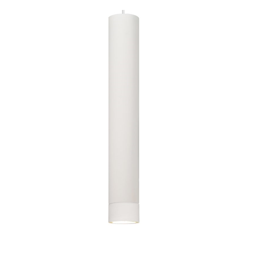 LED Żyrandol na lince TUBA 1xGU10/4,8W/230V biały