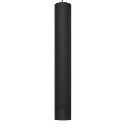 LED Żyrandol na lince TUBA 1xGU10/4,8W/230V czarny