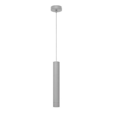 LED Żyrandol na lince TUBA 1xGU10/4,8W/230V szary