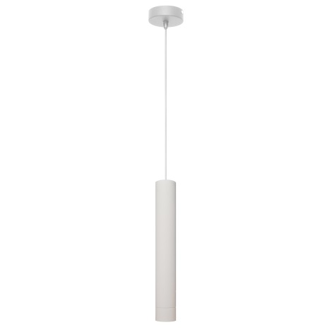 LED Żyrandol na lince TUBA 1xGU10/6,5W/230V biały