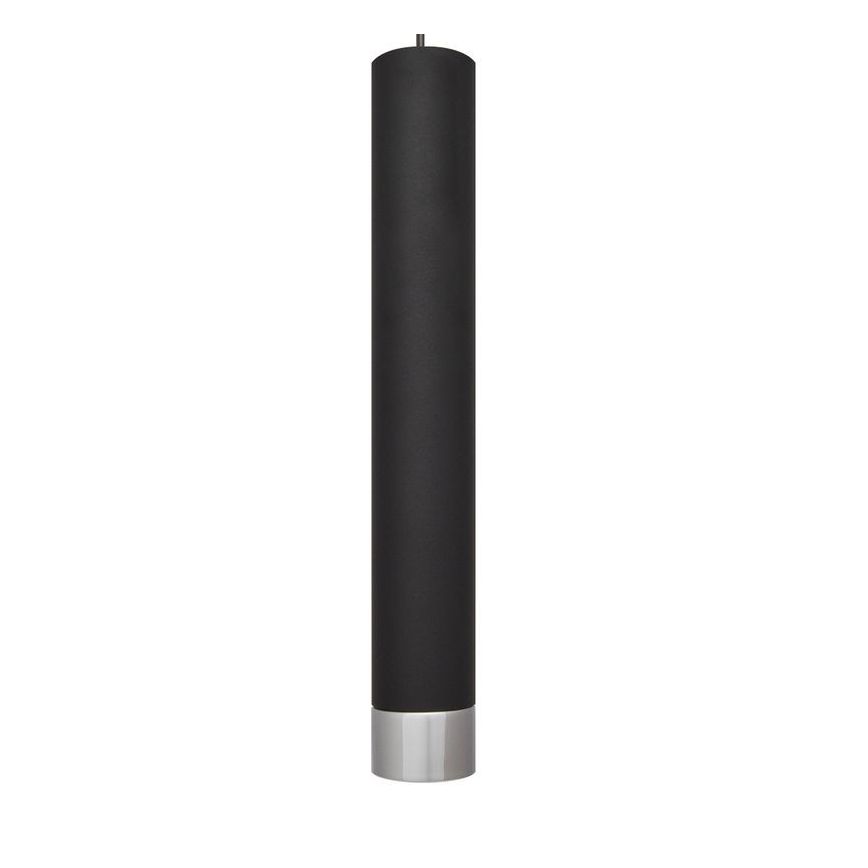 LED Żyrandol na lince TUBA 3xGU10/4,8W/230V czarny/matowy chrom