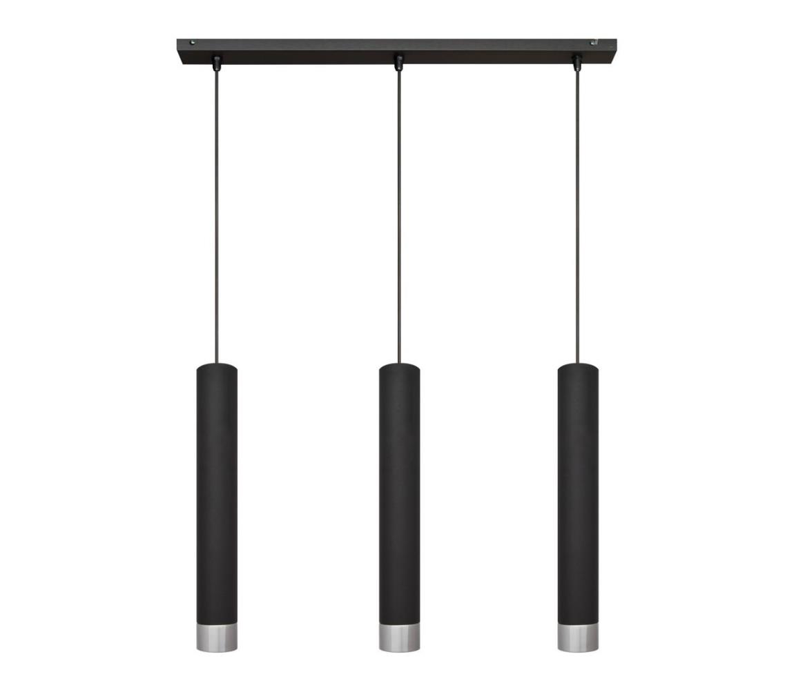 LED Żyrandol na lince TUBA 3xGU10/4,8W/230V