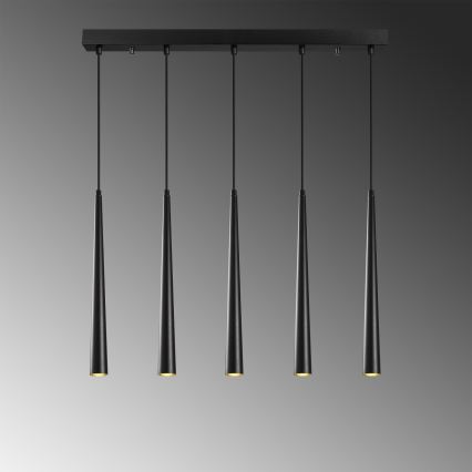 LED Żyrandol na lince UGUR 5xLED/3W/230V