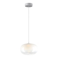 LED Żyrandol na lince VASO LED/4W/230V śr. 18 cm biały