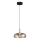 LED Żyrandol na lince VETRO LED/6W/230V śr. 23 cm beżowy/czarny