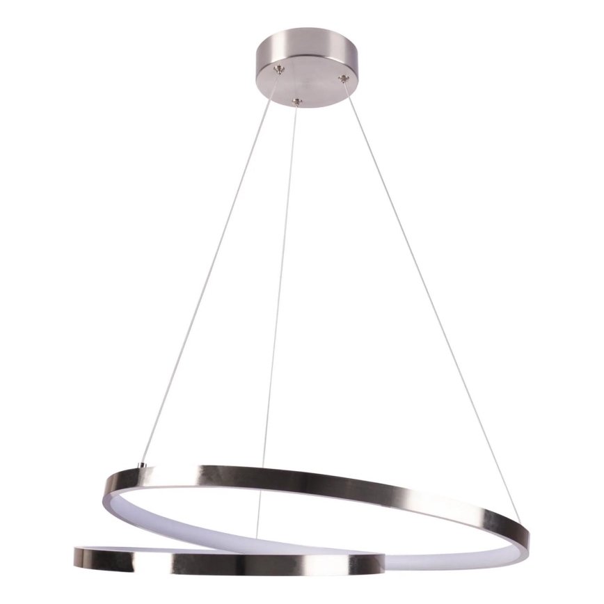 LED Żyrandol na lince ZEFIRA LED/40W/230V 4000K śr. 50 cm chrom błyszczący