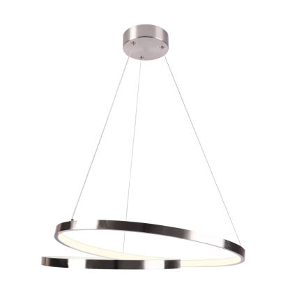 LED Żyrandol na lince ZEFIRA LED/40W/230V 4000K śr. 50 cm chrom błyszczący