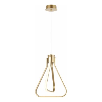 LED Żyrandol na lince ZING LED/19W/230V złoty