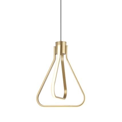 LED Żyrandol na lince ZING LED/19W/230V złoty