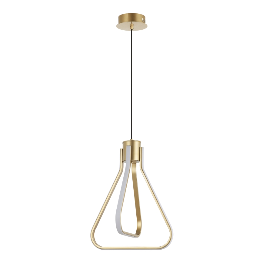 LED Żyrandol na lince ZING LED/19W/230V złoty