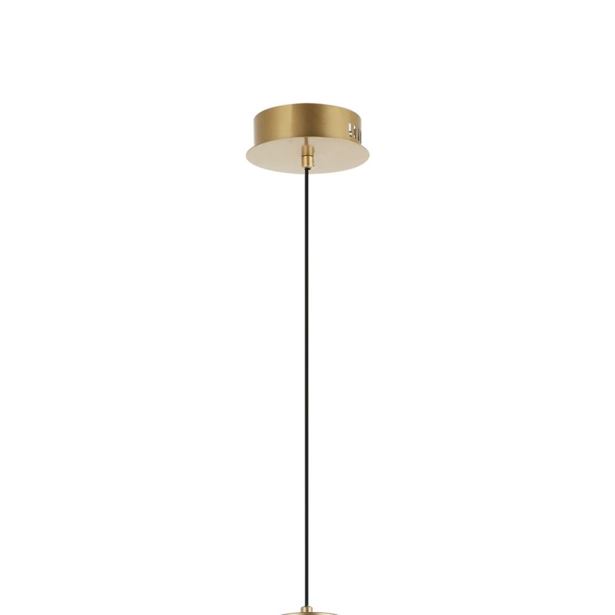 LED Żyrandol na lince ZING LED/19W/230V złoty