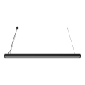 LED Żyrandol na linkach/natynkowy LED/44W/230V 4000K 120 cm czarny