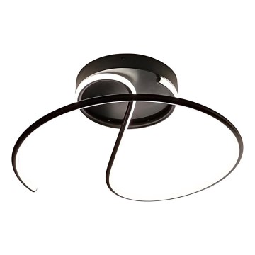LED Żyrandol natynkowy DELTA LED/30W/230V czarny