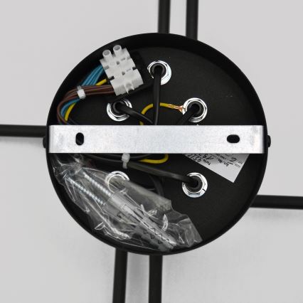 LED Żyrandol natynkowy TUBE 6xE27/15W/230V
