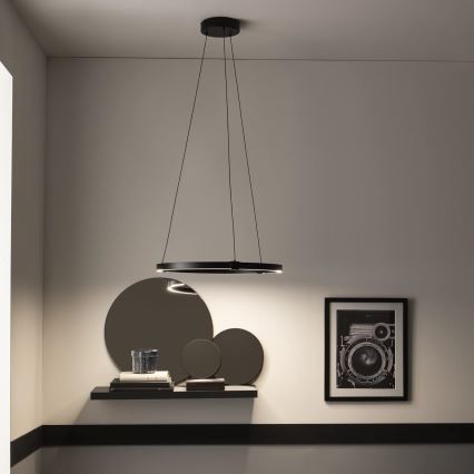LED Żyrandol ściemnialny na lince CASSINI LED/33W/230V 2700-6500K + zdalne sterowanie