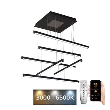 LED Żyrandol ściemnialny na lince LED/100W/230V 3000-6500K + pilot zdalnego sterowania