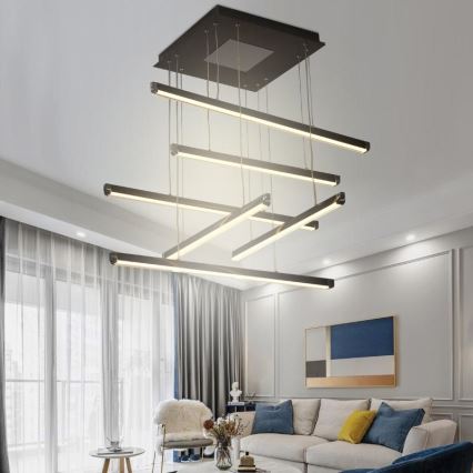LED Żyrandol ściemnialny na lince LED/100W/230V 3000-6500K + pilot zdalnego sterowania