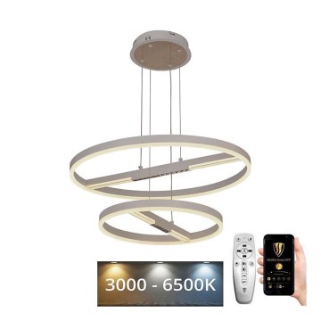 LED Żyrandol ściemnialny na lince LED/100W/230V 3000-6500K + pilot zdalnego sterowania