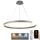 LED Żyrandol ściemnialny na lince LED/100W/230V 3000-6500K śr. 80 cm + zdalne sterowanie