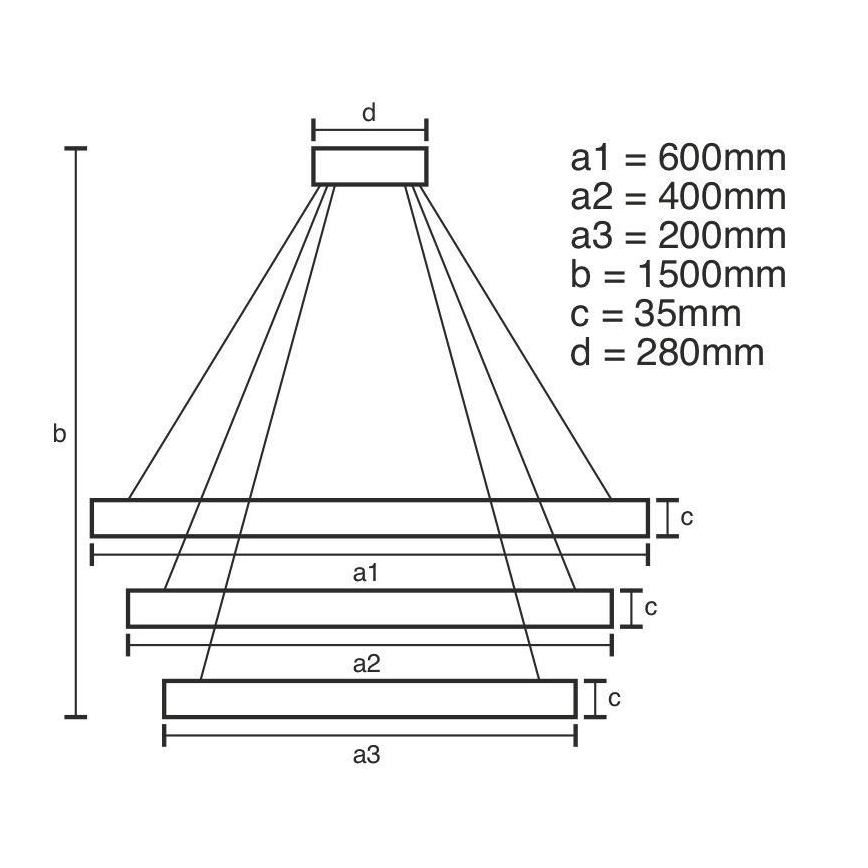 LED Ściemnialny żyrandol kryształowy na lince LED/100W/230V 3000-6500K srebrny + pilot zdalnego sterowania